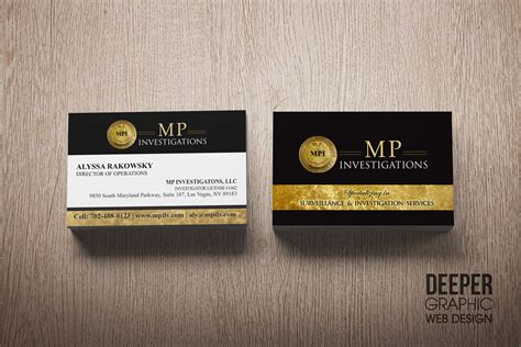 business card design las vegas